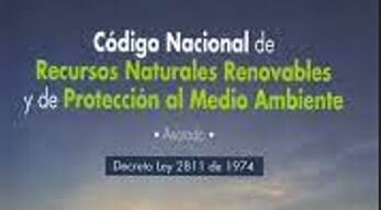 Código Nacional de Recursos Naturales Renovables y la Protección al Medio Ambiente