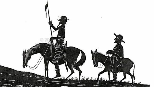 Escritura de ¨Don Quijote de la Mancha¨