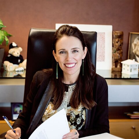 Jacinda Ardern borm