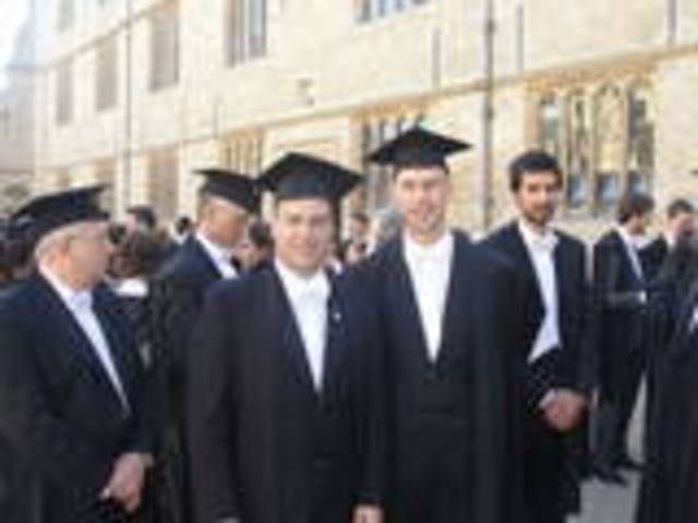 In Oxford / MSc. Course/Research / Ceremony