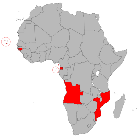 Colonización de África por PORTUGAL