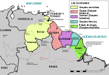 Colonización de Cayena y la Guayana por PORTUGAL