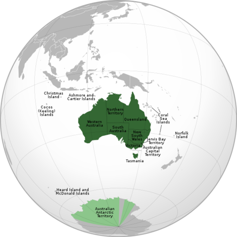 Colonización de Australia por INGLATERRA