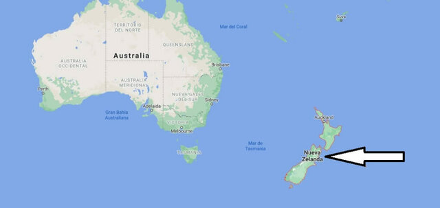 Colonización de Nueva Zelanda por INGLATERRA