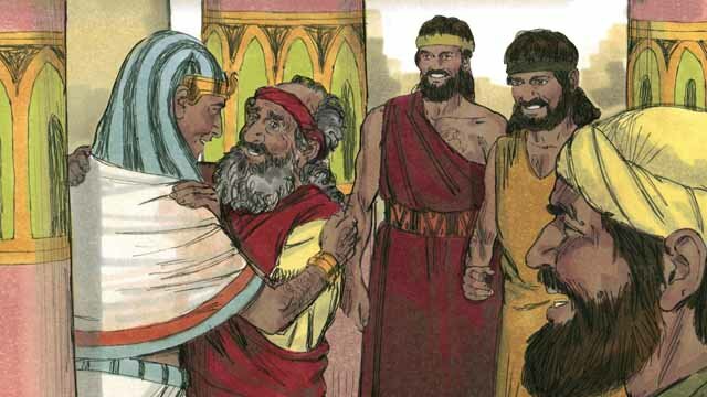 El reencuentro de José con su familia. José salva a Israel