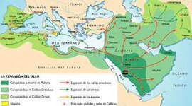 Timeline: L'expensió de l'Islam