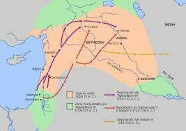 Norte: Israel - Exilio a Asiria