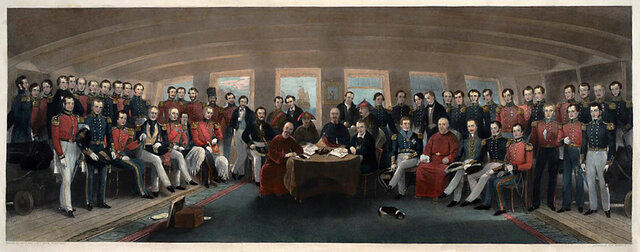 The treaty of Nanjing