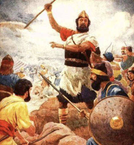 Saúl y sus vitorias