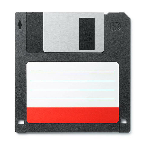 the floppy disk