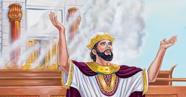 El pueblo de Israel con Salomón