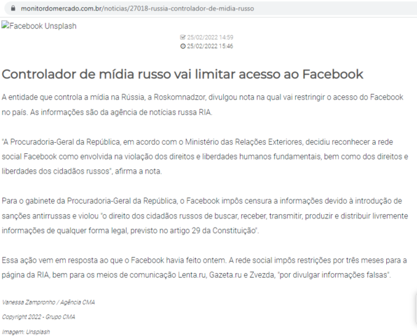 Violação do artigo 29 dos Direitos Humanos