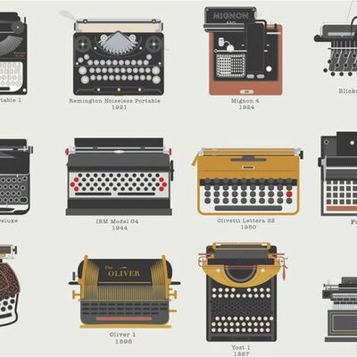 Timeline: Máquina de escribir a ordenador