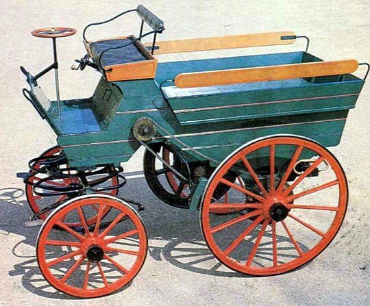 DeLamarre de Bouteville expérimente une voiture à quatre roues