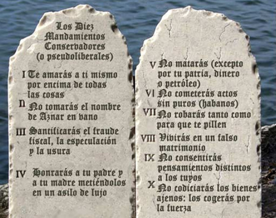Los 10 mandamientos