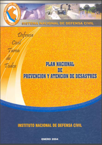 Aprobación Plan Nacional de Prevención y Atención de Desastres