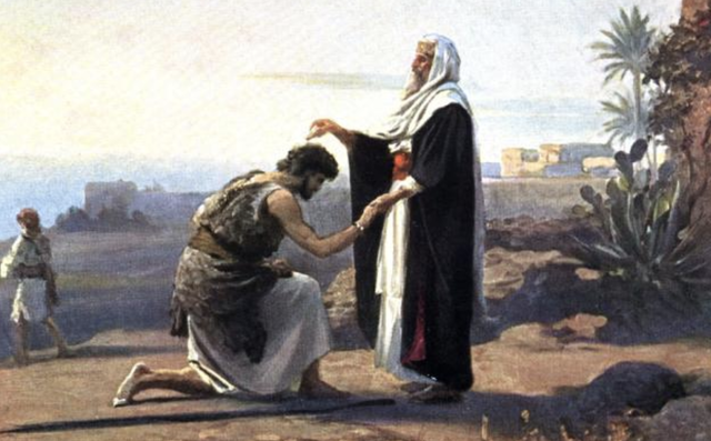 SE UNGE A SAÚL PARA QUE SEA REY (1 SAM 10)