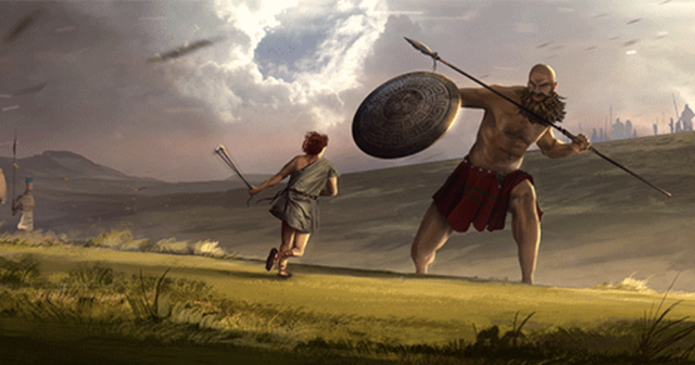 DAVID VENCE A GOLIAT (1 SAM 17)