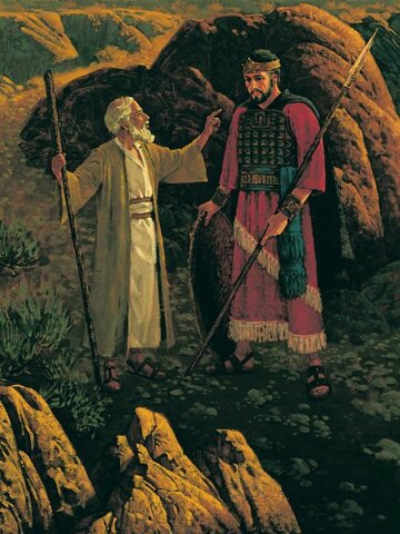 Saúl desobedece a Dios