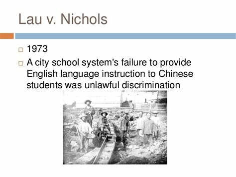 Lau v. Nichols