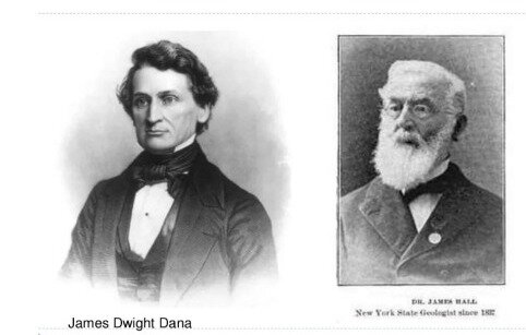 James Hall y James Dwight Dana