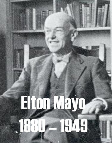 ELTON MAYO (Principal contribución a la administración)