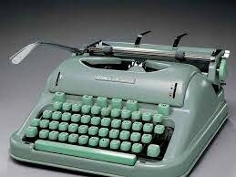 máquina de escribir