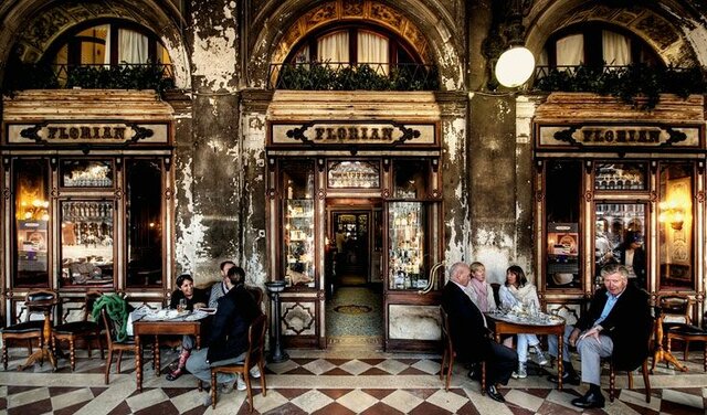 Italy gets its first coffeehouse.