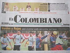 Fundado periódico El Colombiano en Medellín.