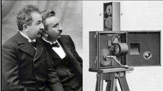 Los hermanos Lumiere crean el Cinematógrafo