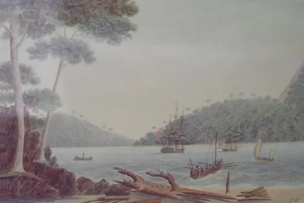 First British settlement in Adventure Bay