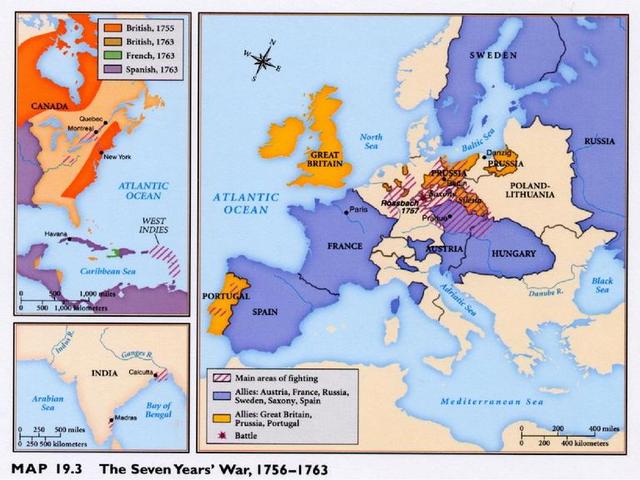 The Seven Years War ; The French & Indian War