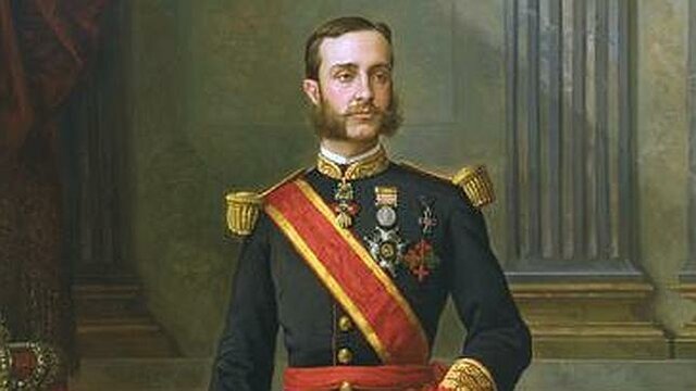 Alfons XII regna amb Isabel II