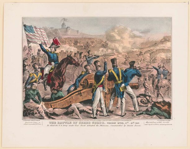 Batalla en Cerro Gordo