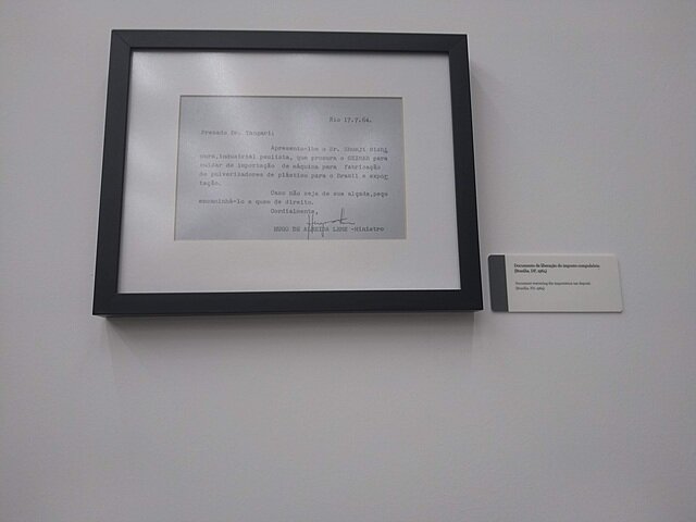 Documento de liberação de imposto