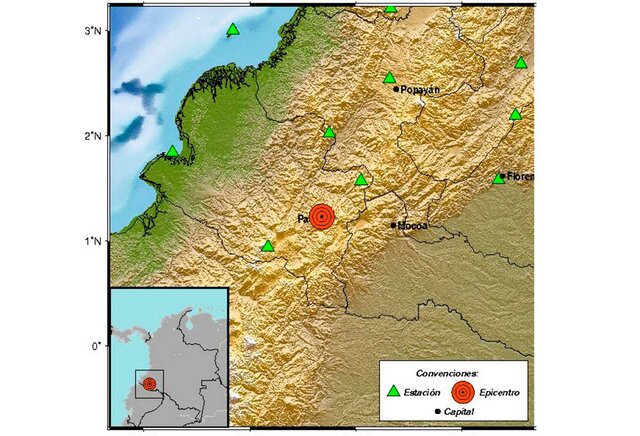 TEMBLORES EN NARIÑO