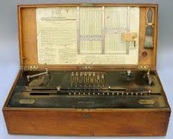 1ra Máquina de Multiplicar