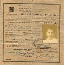 Creada la cédula de ciudadanía