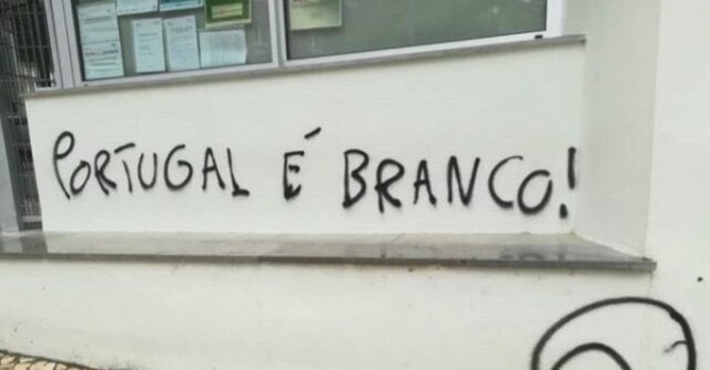 “Portugal é branco”. Murais de Lisboa vandalizados com mensagens racistas