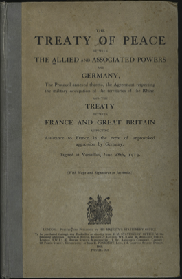The Versailles Peace Treaty was signed by 27 countries.