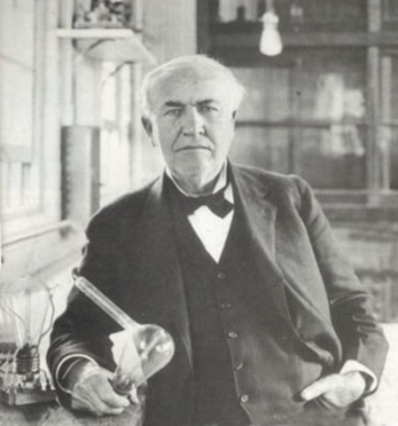 Thomas Edison invented the Light bulb