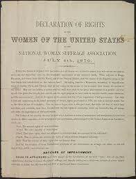 Declaration of the Rights of Woman