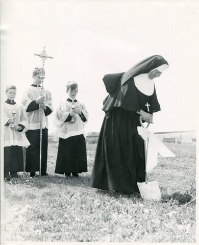 Groundbreaking for the John J. Wright Library