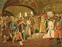 Ivan III "The Great" ended Mongol rule: expanded territory.