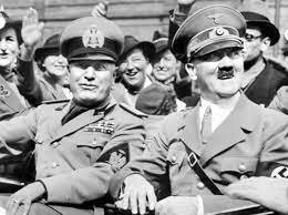 Hitler and Mussolini