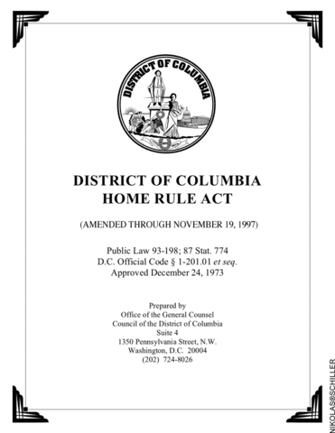 D.C. gets its own mayor