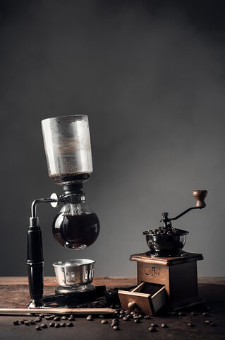 Cafetera Siphon, Maquina de Espresso, Percolador de café.