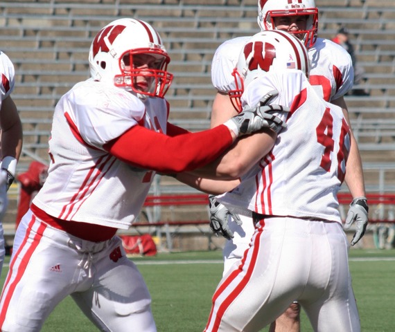 Russo begins extensive tryout process with the Wisconsin football team