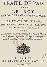 Le traité d'Aix-la-chapelle
