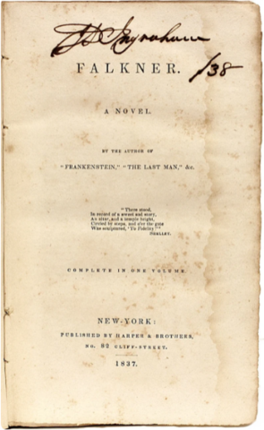 First Novel